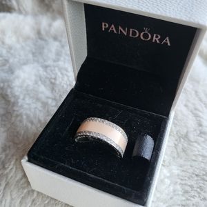 Retired Pandora Pearlescent Ring Pandora Pearl Ring Discontinued
